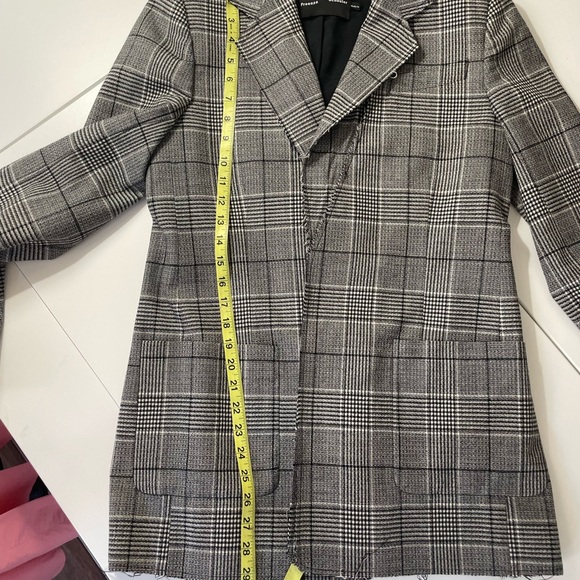 Proenza Schouler Plaid Deconstructed Blazer Like New - Picture 9 of 11